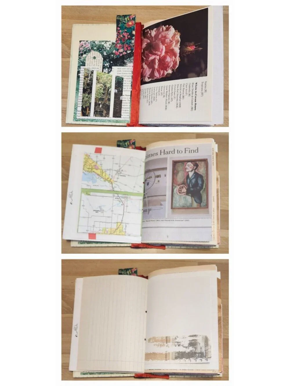 Handmade junk journal
